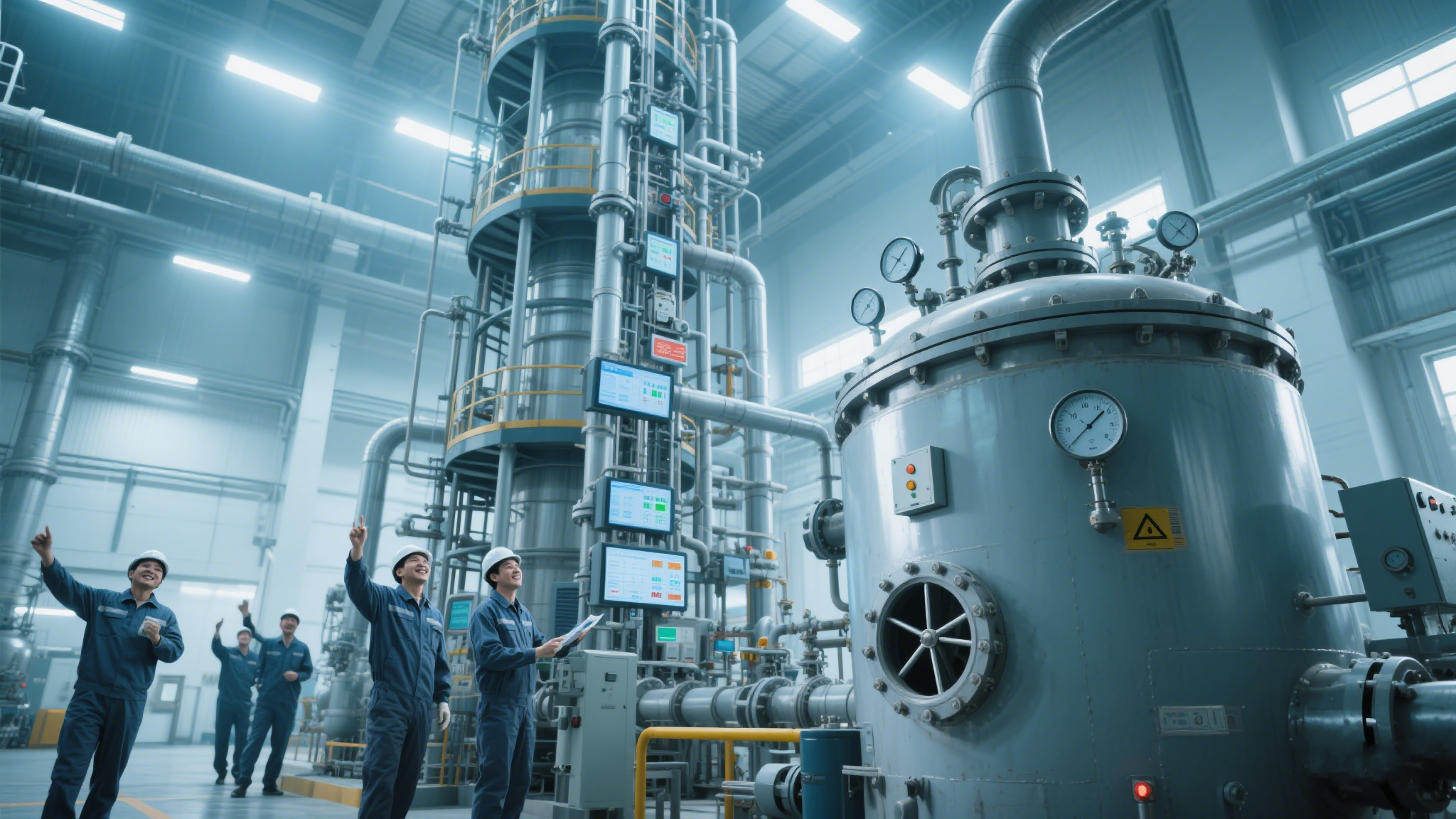 2025 年国产精馏与反应釜设备在技术革新领域取得显著突破