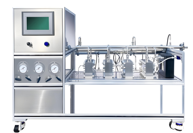 微通道连续流反应装置|高通量连续流微反应器