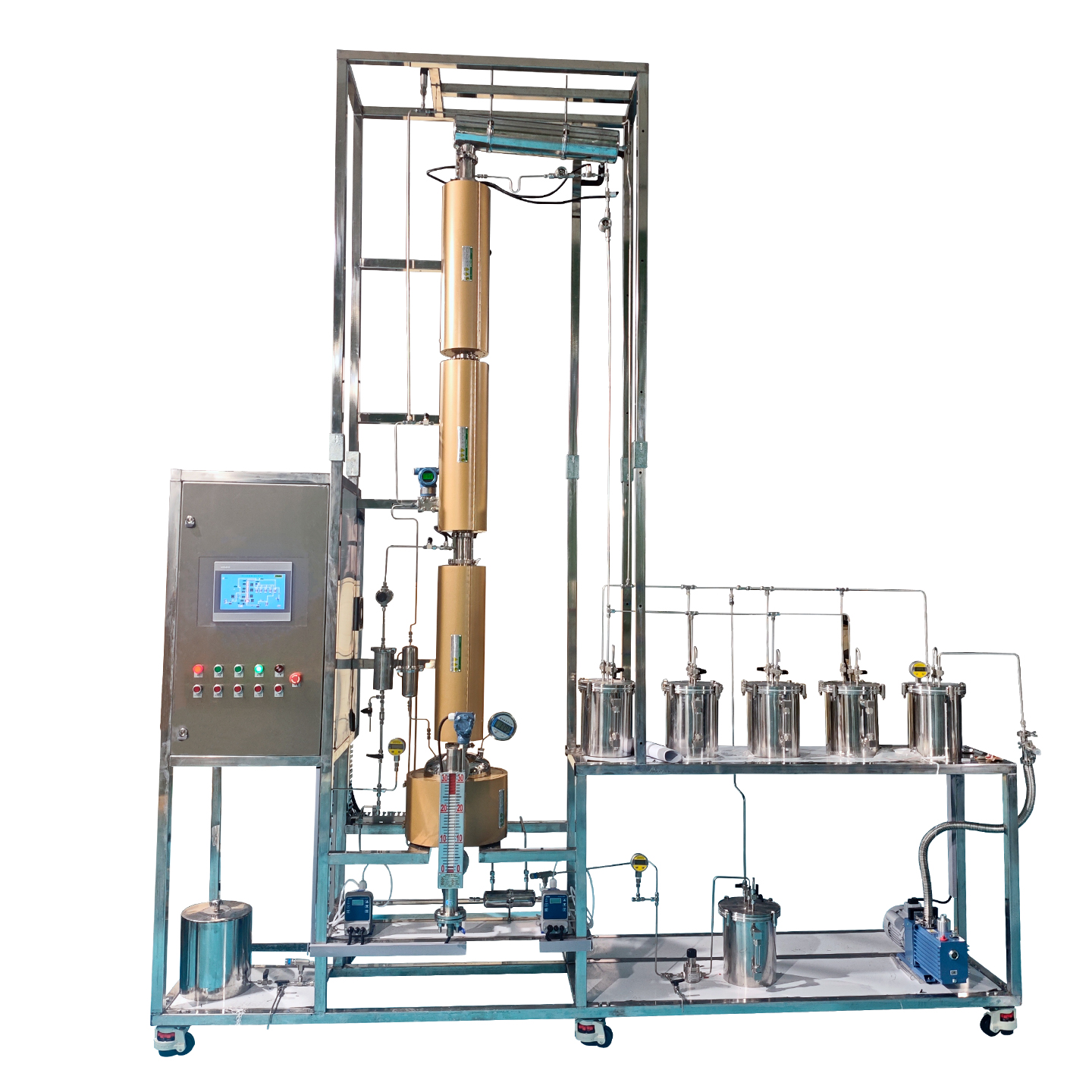 AYJB-5 不锈钢连续精馏塔